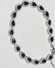  Silberschmuck 925er Silber Sterling Silber Armband mit schwarzen Steine... 65,00 EUR  Excl. 6,00 EUR Verzending