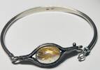  Silberschmuck 835er Silber Perli Designer Schmuck Armreif mit ovalem Mo... 75,00 EUR  Excl. 6,00 EUR Verzending