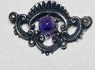   Silber Brosche mit Amethyst getragen und befindet sich in einem guten ... 15,00 EUR  Excl. 6,00 EUR Verzending
