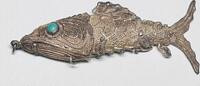  Silberschmuck 925er Silber Silber Fish Anh&auml;nger getragen und befindet s... 89,00 EUR  Excl. 6,00 EUR Verzending
