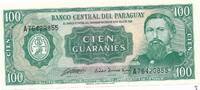 Paraguay 100 Guaranies 1952 Banknote unc 12,00 EUR  Excl. 6,00 EUR Verzending