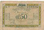 Saar 50 Centimes 1923 Banknote III- 2,00 EUR  Excl. 6,00 EUR Verzending