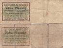 Leipzig 10 Pfennig Zwei Notgeldscheine aus Leipzig -
