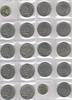 Frankreich 9x 100 Francs 1x 5 Centimes 10 Münzen Lot -