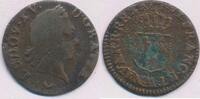 Frankreich Liard Münze Louis XV Paris Ludwig XV. (1715–1774) Metz -