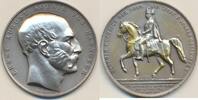 Hannover Moderne spätere Prägung Auf die Enthüllung des Ernst August Denkmals 1861 -