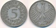 Deutschland BRD 5 Mark Münze 5 DM Silber -