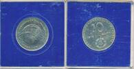 Deutschland DDR 10 Mark Deutsche Demokratische Republik Münze J. 1568 - Weltraumflug UDSSR-DDR -