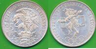 Mexico 25 Pesos Silbermünze Olympische Spiele 1968 in Mexiko -