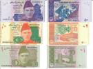 Pakistan 10, 20, 50 Rupees Banknote Geldschein 1x10 Rup. (2009) 1x20 Rup. (2012) 1x50 Rup. (2008) LOT -
