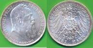 Deutschland Deutsches Reich 3 Mark Bayern , Prinzregent , Luitpold (1886-1912) -