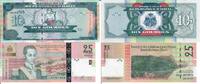 Haiti 10 25 Gourdes Banknote Geldscheine 10 25 Gourdes (beide 2004 und unc) 2 Scheine -