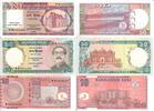 Bangladesch 10 Taka Banknote Geldscheine 3 unterschiedliche 10 Taka (unc) -