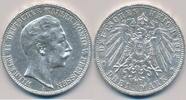 Deutsches Reich Deutschland 3 Mark Kaiserreich, Preussen, Wilhelm II. (1888-1918) -