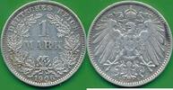 Deutsches Reich Deutschland 1 MArk Kaiserreich, großer Adler -