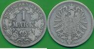 Deutsches Reich Deutschland 1 Mark Kaiserreich, kleiner Adler -