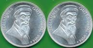 Deutschland BRD 5 DM Mark Gutenberg -