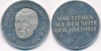 Deutschland Moderne Medaille " Adenauer " Zum Gedenken -