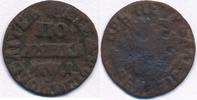 Russland 1/4 Kopeken Polushka Peter I. -
