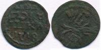 Russland 1/4 Kopeken Polushka Peter I. -