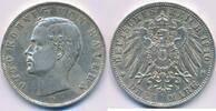 Deutsches Reich Deutschland 3 Mark Kaiserreich, Bayern, Otto (1886-1913) - Kursmünze -