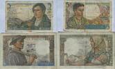 Frankreich 5,10 Francs 5 Francs (Berger / 02. 06. 1943) , 10 Francs(Mineur/22.06.1944) -