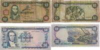 Jamaica 2,10 Dollars Banknoten 2 Stück Lot -