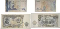 Bulgarien 20,200 Leva Banknoten 2 Stück Lot -