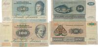 Dänemark 50,100 Kroner Banknote, 100 Kroner (Serie 1972 A) -