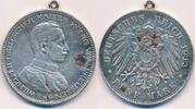 Deutsches Reich Deutschland 5 Mark Preussen, Wilhelm II. 1888-1918 -