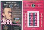 Deutschland BRD 10 € Euro Gedenkmünze Numisblatt 3/2013 200. Geburtstag Richard Wagner -
