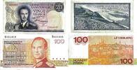 Luxemburg 20, 100 Francs Banknote -