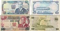 Kenya 20, 50 Schilling Banknote -