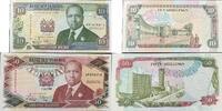Kenya 10, 50 Schilling Banknote -