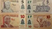 Nigeria 5, 10 Naira Banknote -