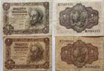 Spanien 2* 1 Peseta Banknote -