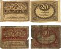 Russland 20,40 Rubles Banknoten 2 Stück Lot -