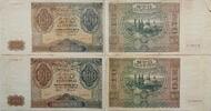 Polen 2* 100 Zlotych 1941 Banknote 2 Stück IV, IV+