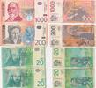 Serbien / Serbia 20, 200, 1000 Dinara Banknoten , 4 Stück Lot -