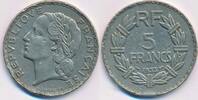 Frankreich 5 Francs 1933 VF