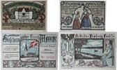 Deutschland, Deutsches Reich 1 Mark, 50 Pfennig 2 x Notgeldschein, Gemeinde Satrup Dänisch Nordschleswig -