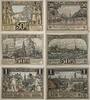 Deutschland, Deutsches Reich 1 Mark, 2 x 50 Pfennig 3 x Notgeldschein, Stadt Hamburg -