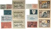 Deutschland, Deutsches Reich 2 x 10, 2 x 25, 4 x 50 Pfennig 8 x Notgeldschein, Stadt Westerburg, Hessen -