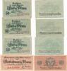 Deutsches Reich Deutschland 50 und 25 Pfennig Notgeld Stadt Wiesbaden Hessen, 4 Stück -