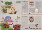 Indonesien, Malaysia 100 Rupiah, 20 Sen Münze und Briefmarke Numisbrief, 2 Stück lot -