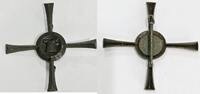 3. Reich Deutschland Kirchentag Abzeichen Medaille Trier, Nadel Brosche , Veranstaltungsabzeichen mit Hersteller -