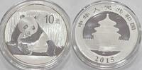 China 10 Yuan Panda Silbermünze 1 oz Unze Ag 999 -