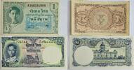 Thailand 2* 1 Baht Banknote 2 Stück -