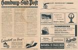 Deutschland Weimarer Republik 3. Reich Passagierschiff Monte Rosa 17. Juni 1935 Hamburg-Süd Post, drahtlose Nachrichten VF