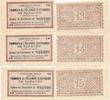 Belgien Coupons 1919/20/21 für Tramways -